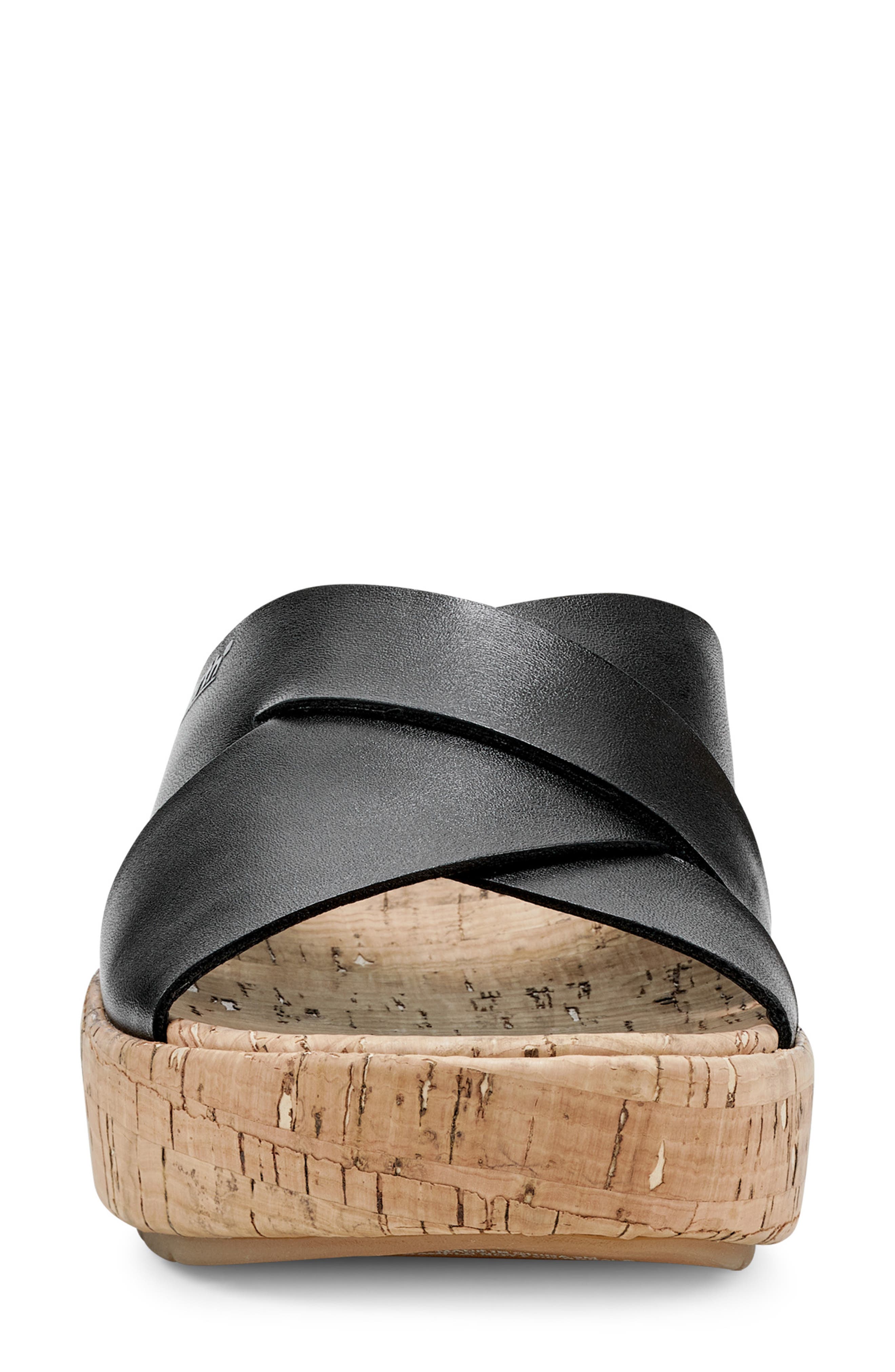 Earth<sup>®</sup> Scout Platform Slide Sandal, Alternate, color, Black