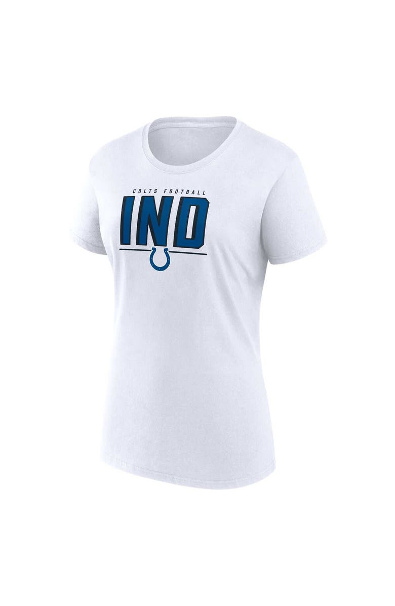 FANATICS Women's Fanatics Branded Royal/White Indianapolis Colts Two-Pack Combo Cheerleader T-Shirt Set, Alternate, color,