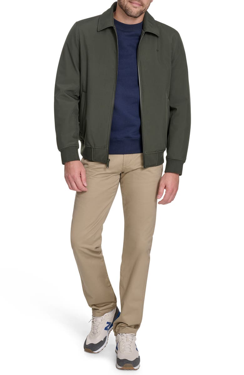 Dockers<sup>®</sup> Laydown Water Resistant Bomber Jacket, Alternate, color, Olive