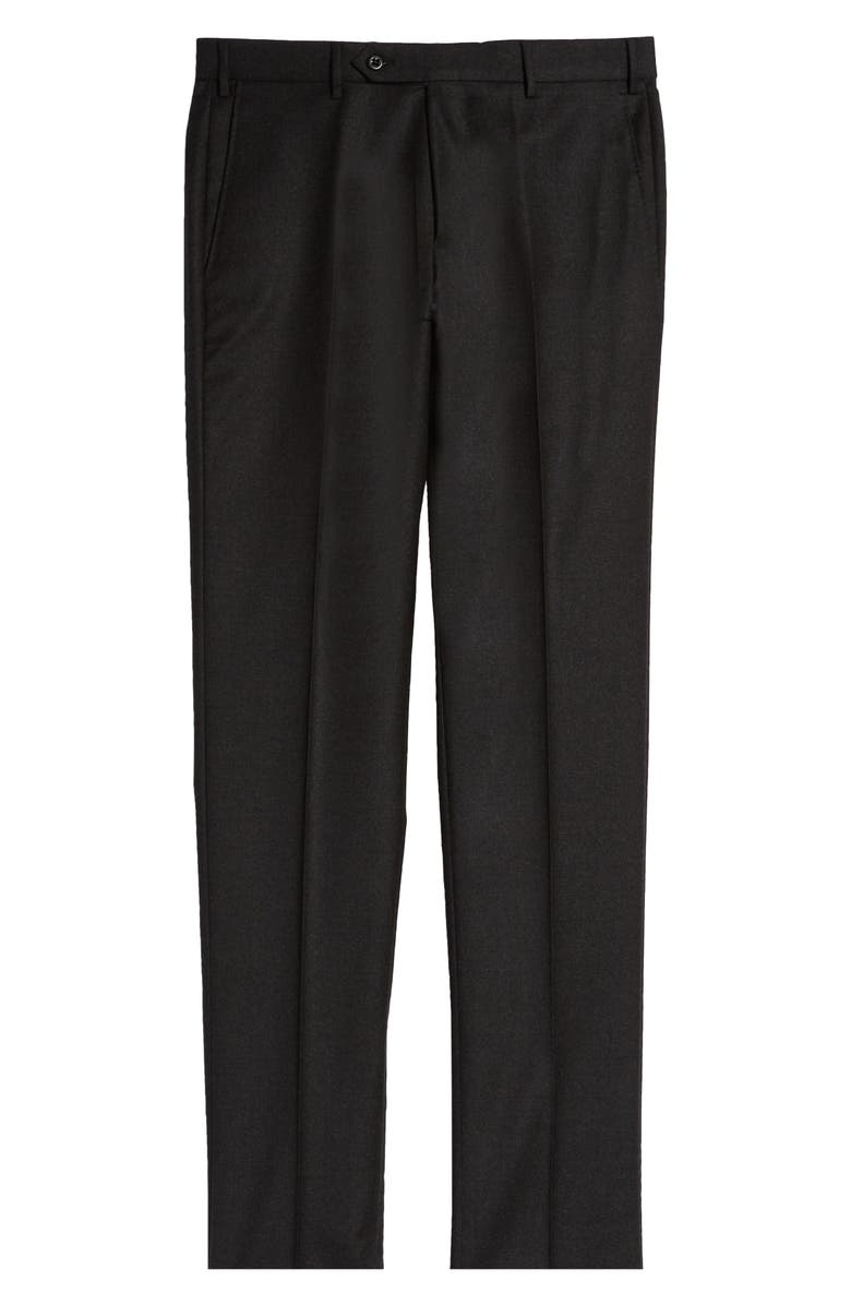Zanella Parker Flannel Trousers, Alternate, color, 