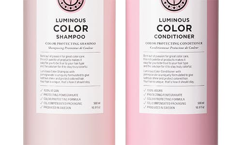 Shop Maria Nila Luminous Color Shampoo & Conditioner Duo In No Color