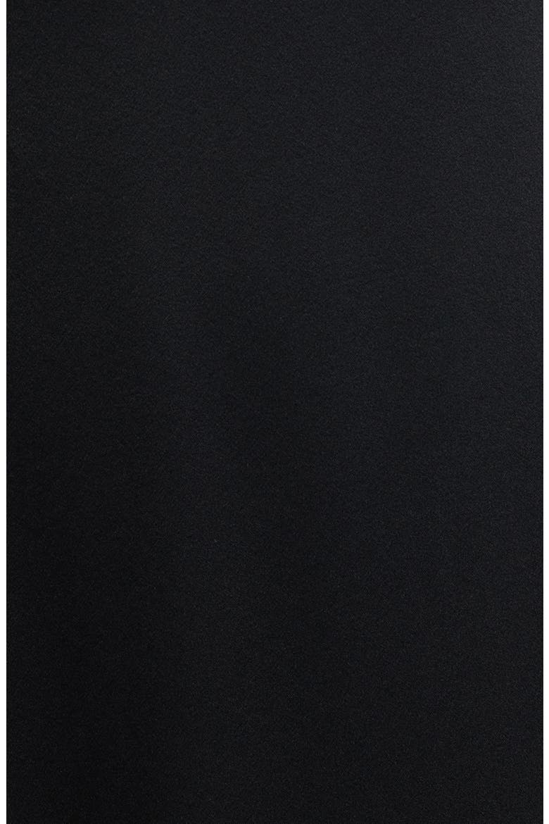 Jenkins Sleeveless Satin Maxi Dress, Alternate, color, BLACK