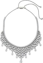 Nadri Cubic Zirconia Collar Necklace