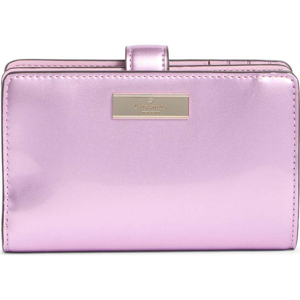 Kate Spade New York Kenzie Patent Wallet In Pink