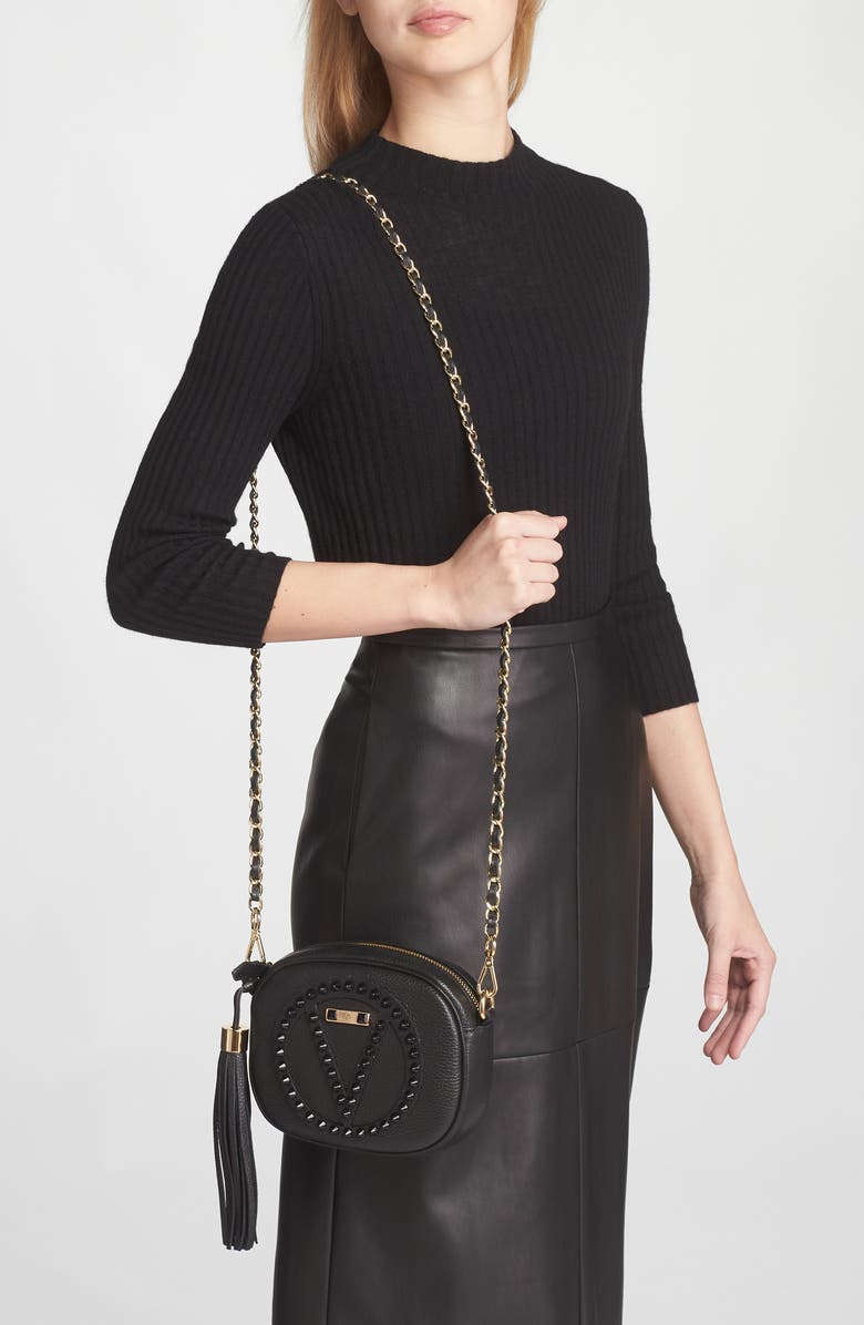 VALENTINO BY MARIO VALENTINO Nina Rockstud Crossbody Bag, Alternate, color,