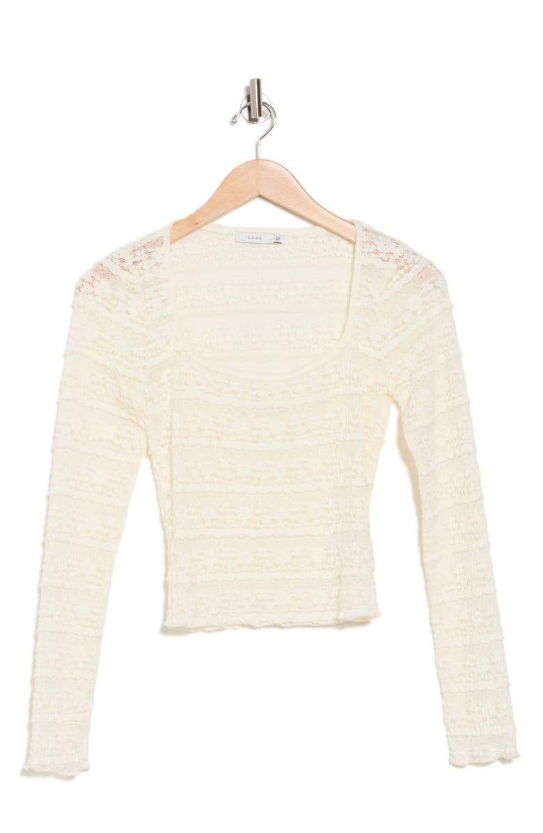 Lush Lace Mesh Top, Alternate, color,