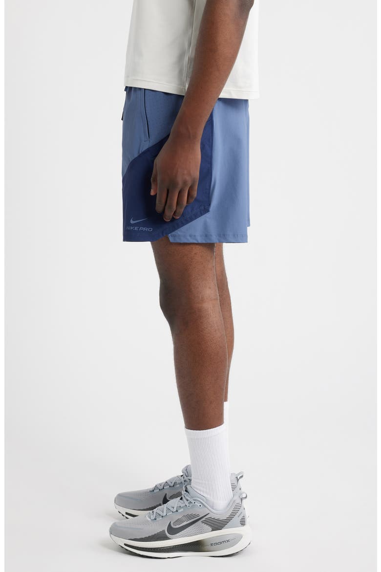 Pro Dri-FIT ADV 6-Inch Training Shorts, Alternate, color, DIFFUSED BLUE