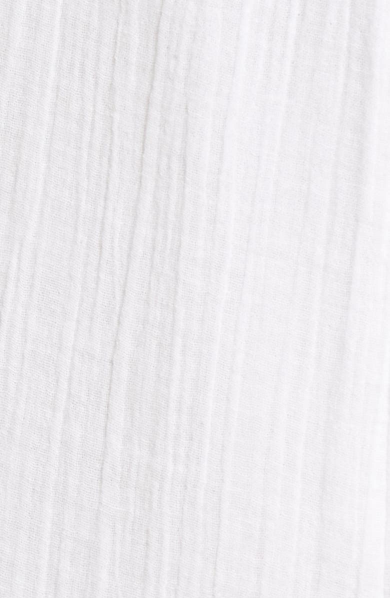 Rip Curl Premium Surf Cotton Gauze Jumpsuit, Alternate, color, White