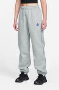 Nike Brushed Fleece Wide Leg Sweatpants
