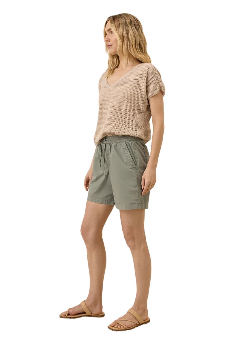 Pact Organic Cotton Monterey Poplin Short, Alternate, color, Shadow