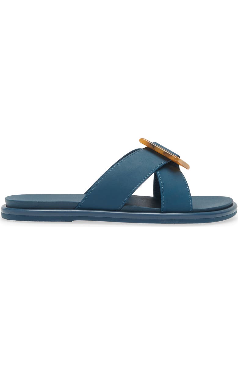OluKai La'i Slide Sandal, Alternate, color, Lagoon / Lagoon