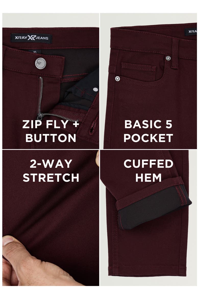 Kids' Commuter Pants, Alternate, color, BURGUNDY