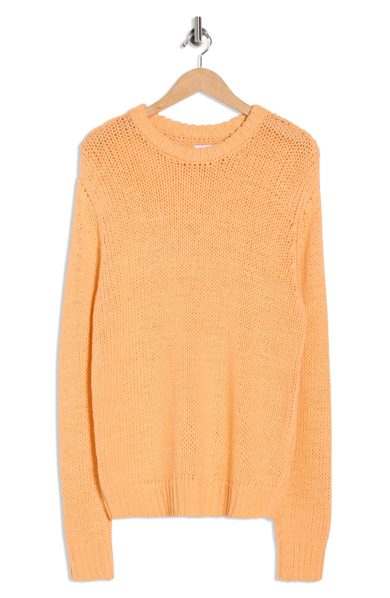Obey Phim Tape Yarn Sweater, Alternate, color, Cantaloupe