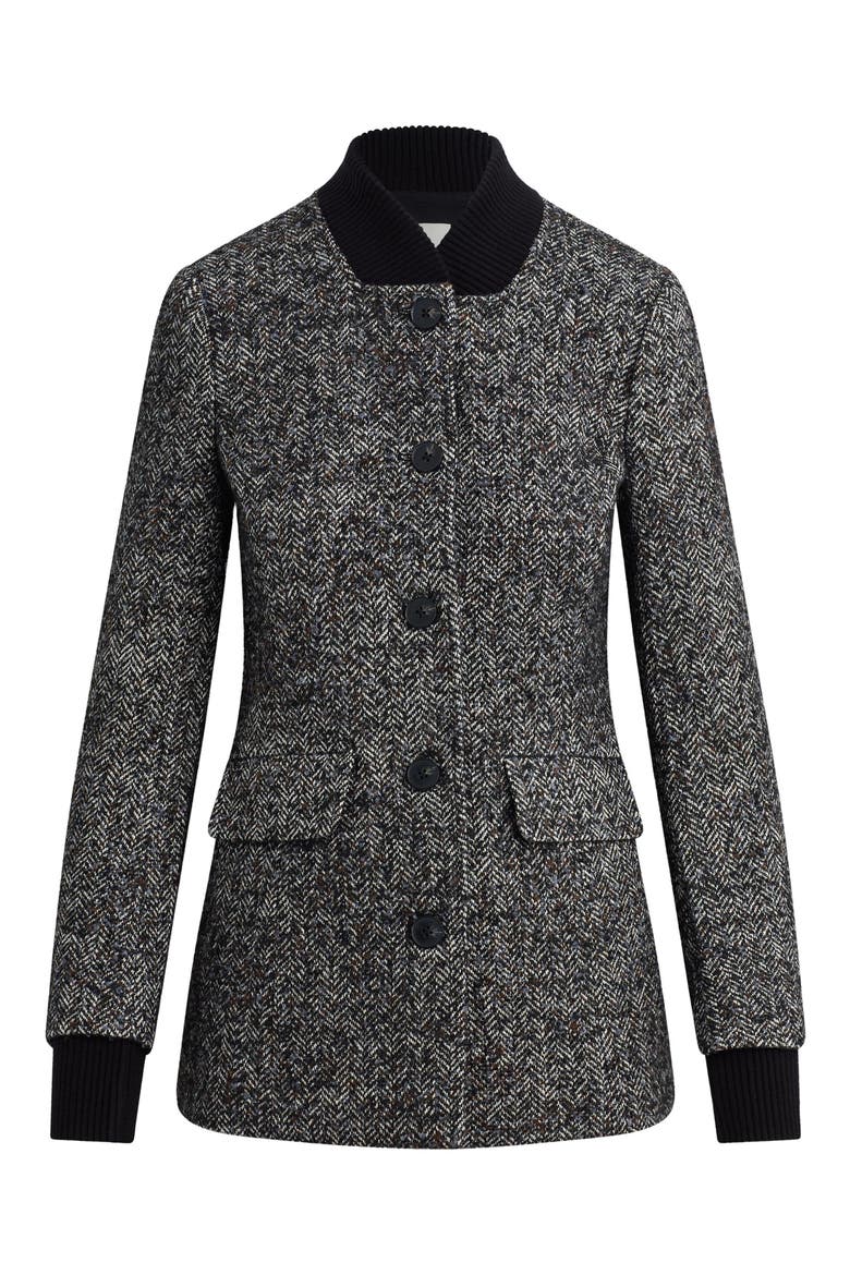 The Varsity Blazer, Alternate, color, SPECKLED HERRINGBO