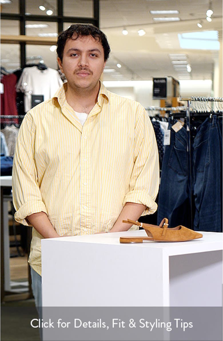 Celeste Slingback Pointed Toe Flat, sales video thumbnail