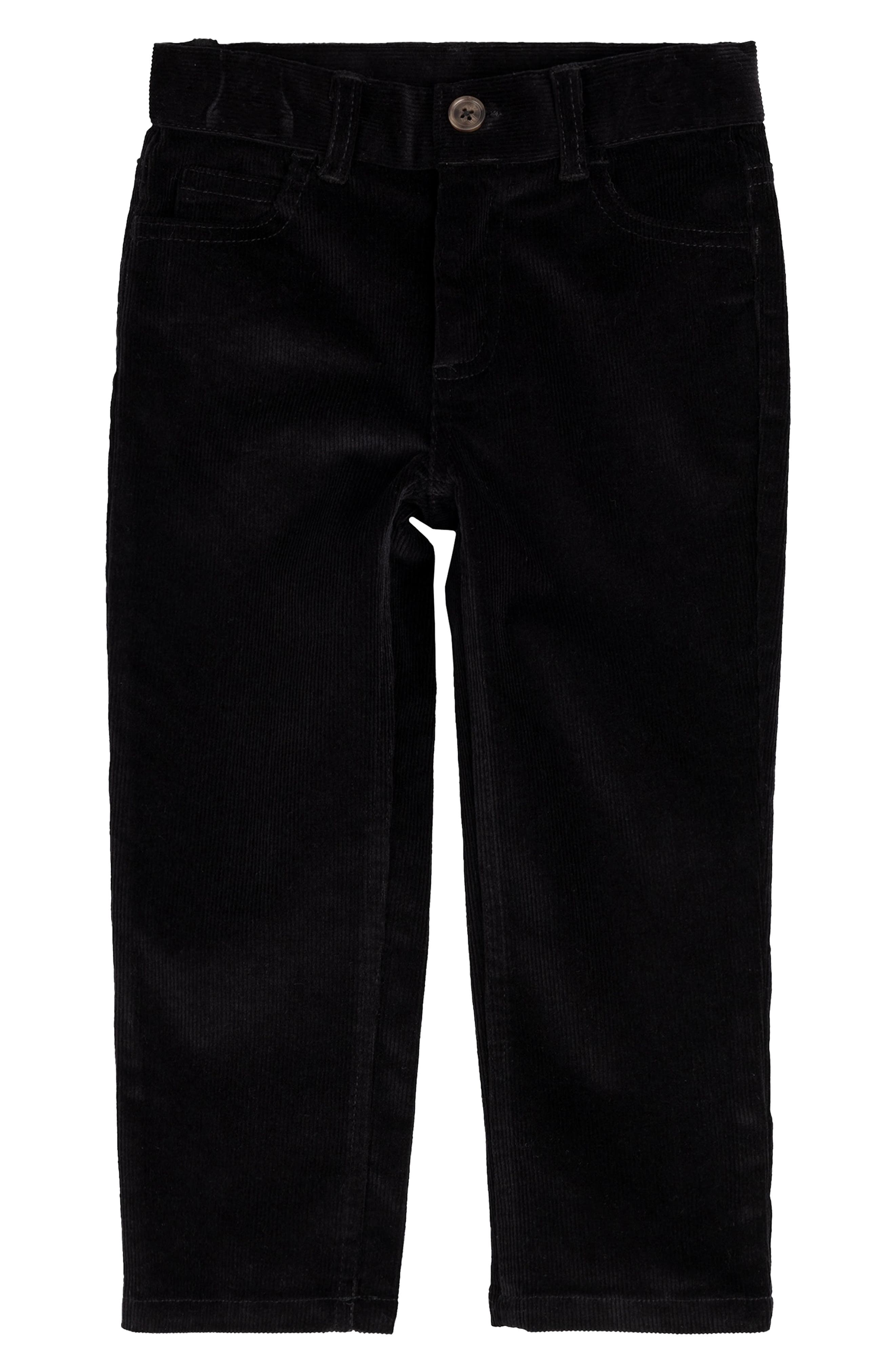 MILES THE LABEL Kids' Stretch Organic Cotton Corduroy Pants