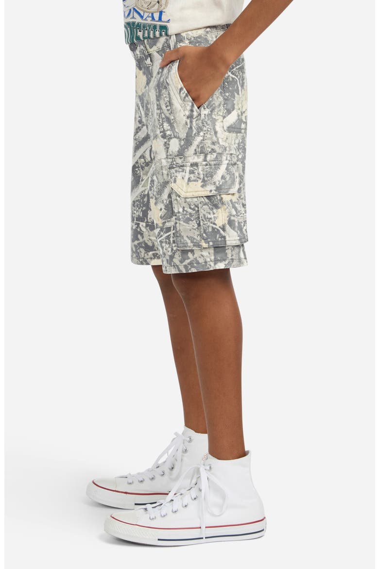 Kids' Baggy Cargo Shorts, Alternate, color, ANF MEDIUM CAMO
