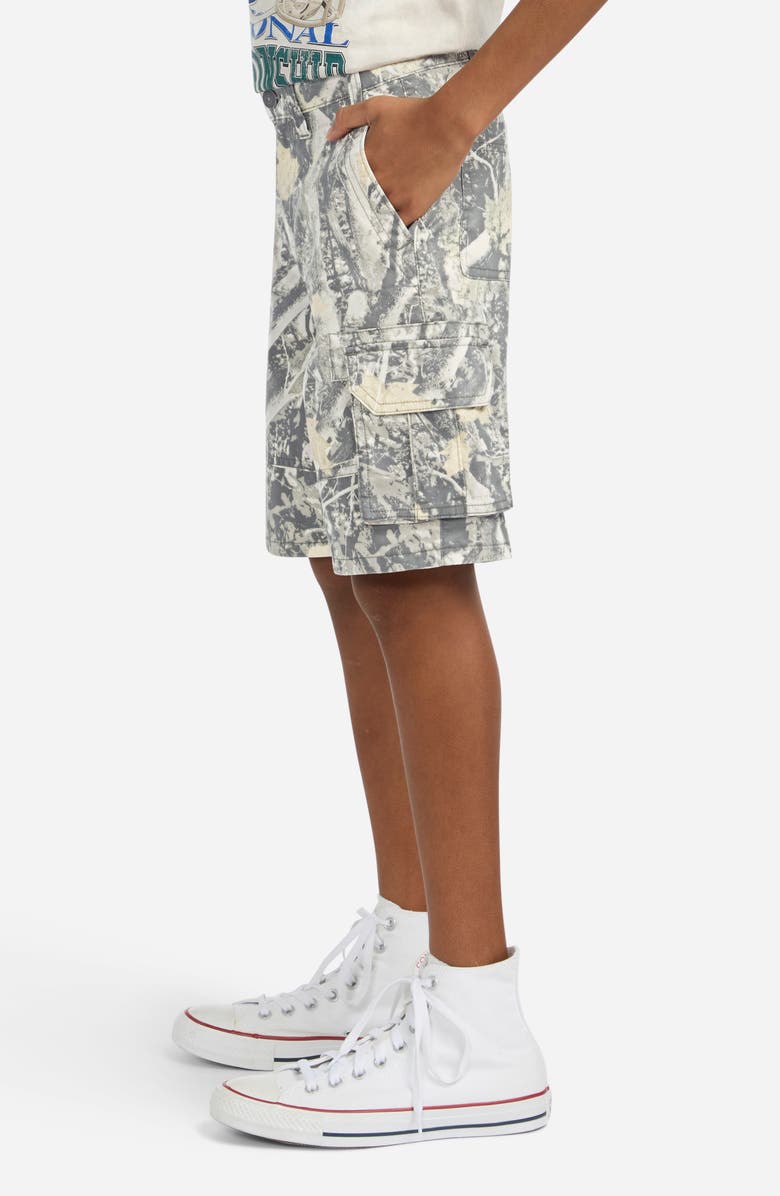 abercrombie kids Kids' Baggy Cargo Shorts, Alternate, color, Anf Medium Camo