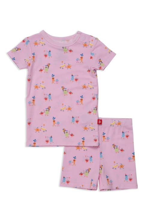 Turnip The Beet No Drama Magnetic Short Two-Piece Pajamas (Baby)