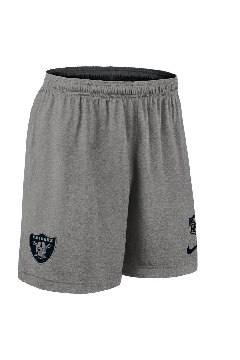 Men's Nike Black Las Vegas Raiders Sideline Reversible Performance Shorts, Alternate, color, Black