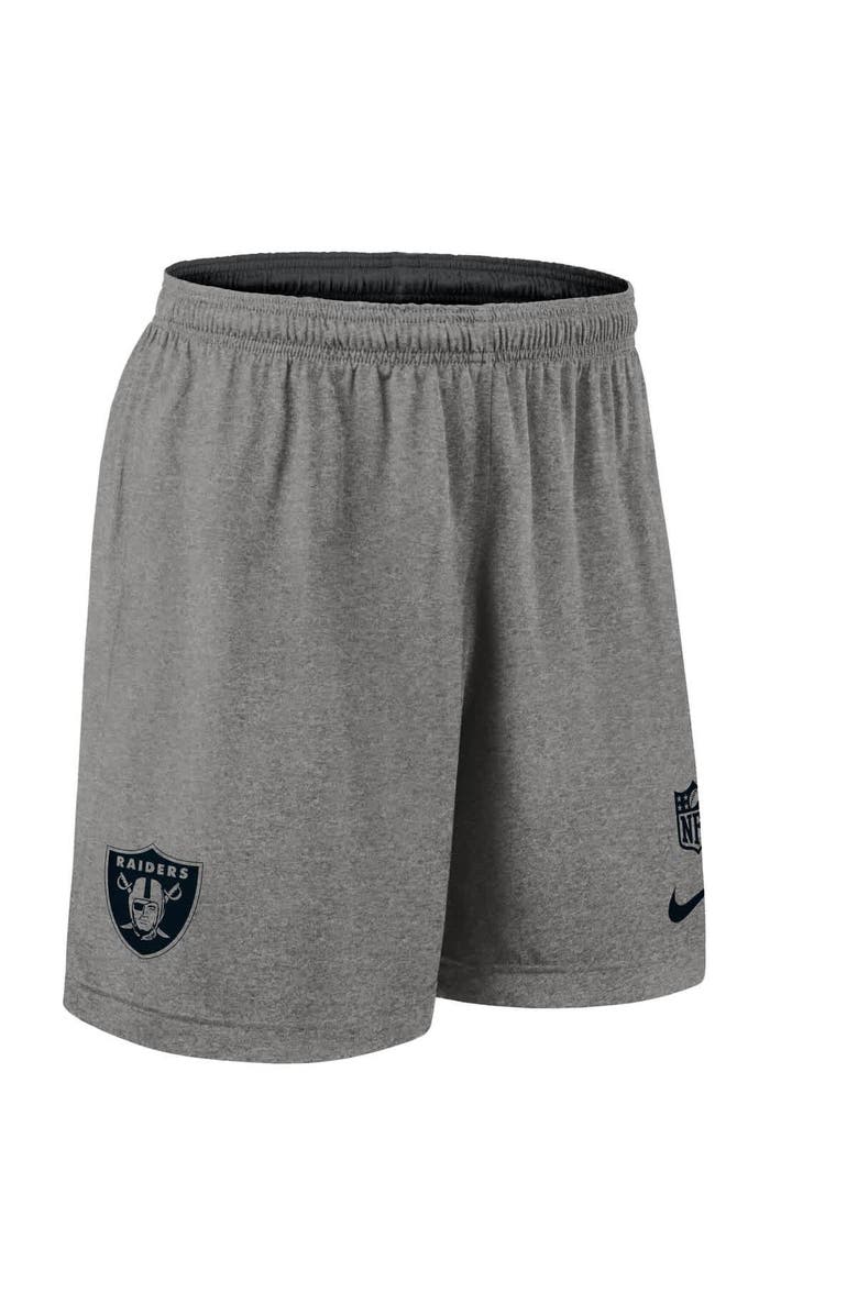 Nike Men's Nike Black Las Vegas Raiders Sideline Reversible Performance Shorts, Alternate, color, Black