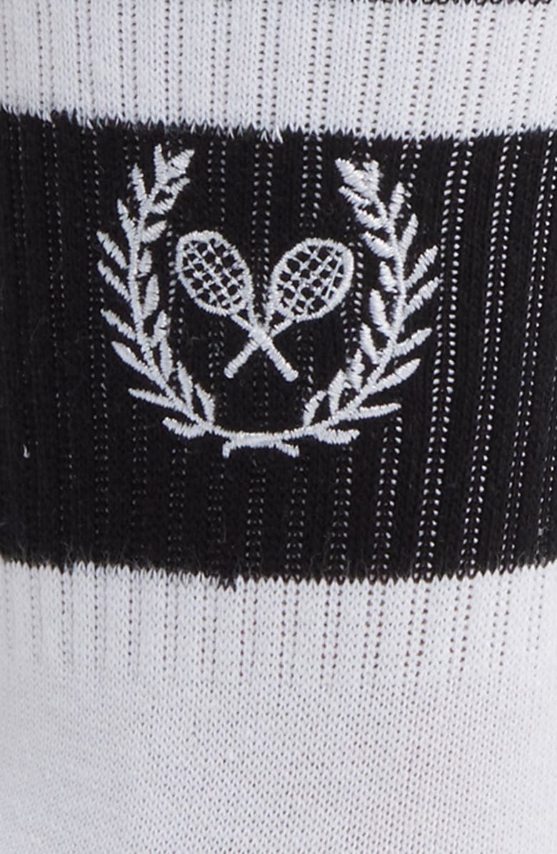 Stems Tennis Club Stripe Crew Socks, Alternate, color,