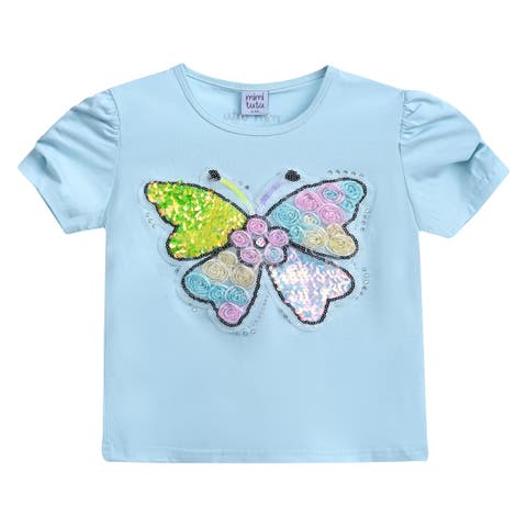 Butterfly T-Shirt (Toddler, Little Kid & Big Kid)
