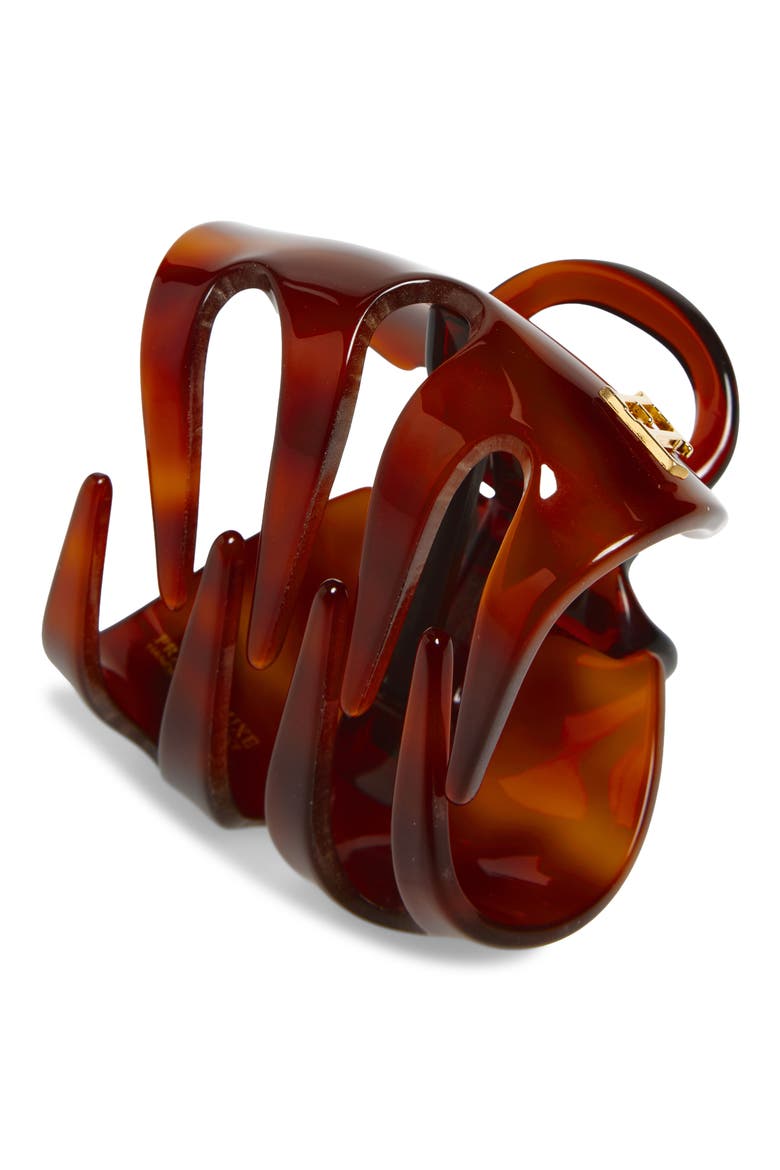 Signature Small Octo Clip, Main, color, TORTOISE