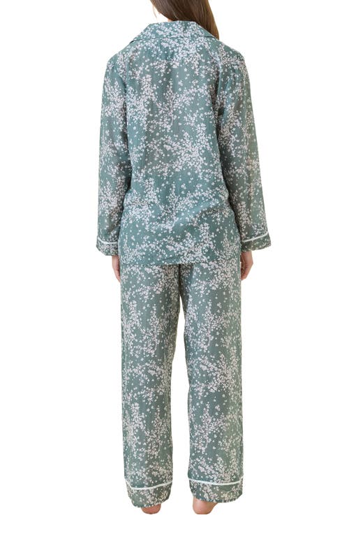 PAPINELLE PAPINELLE CHERI BLOSSOM COTTON & SILK PAJAMAS