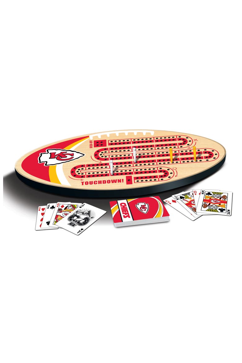 Kansas City Chiefs Cribbage, Alternate, color, Multicolor