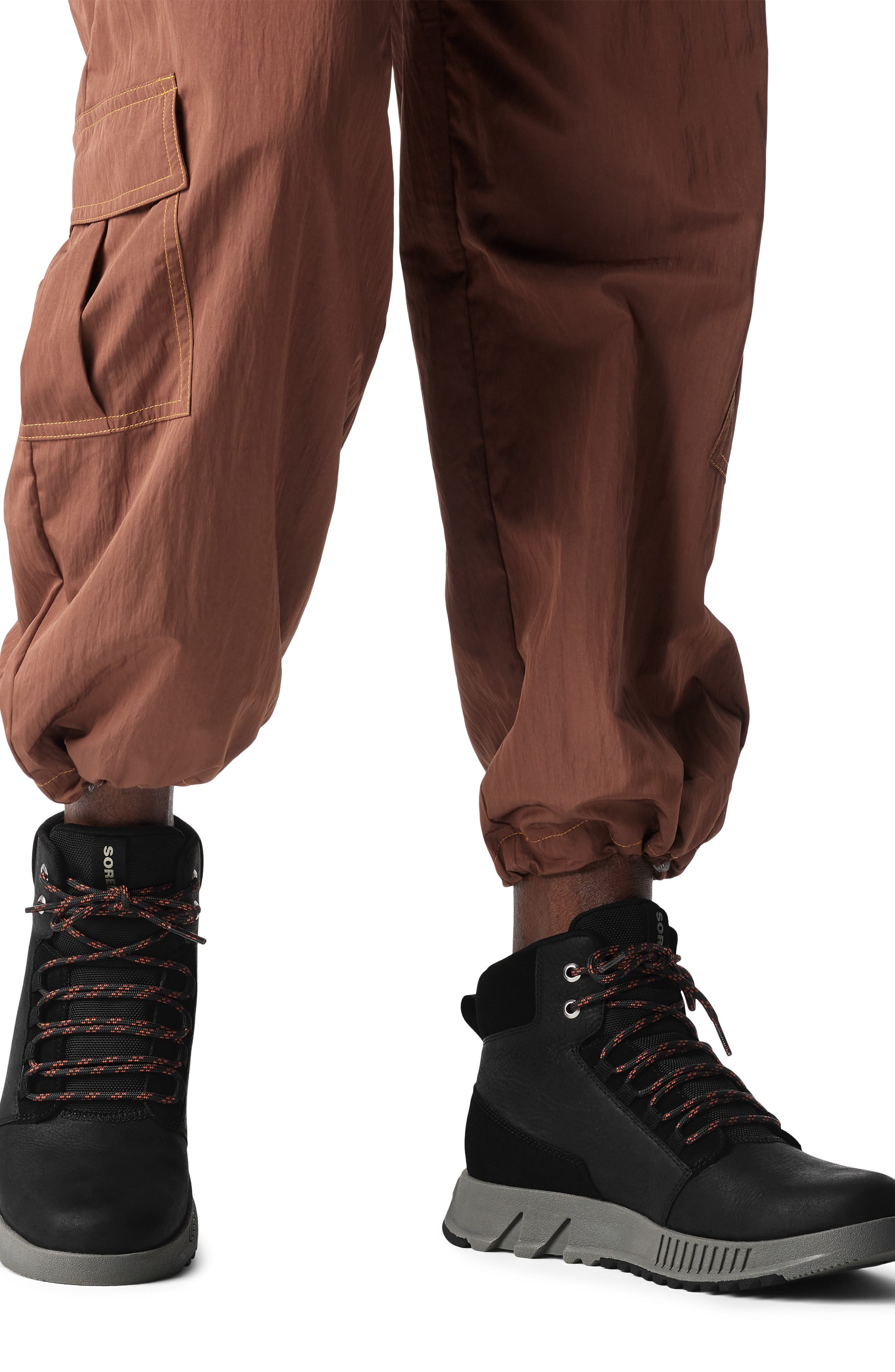 SOREL Mac Hill<sup>™</sup> Lite Waterproof Mid Plus Boot, Alternate, color, Black/ Quarry