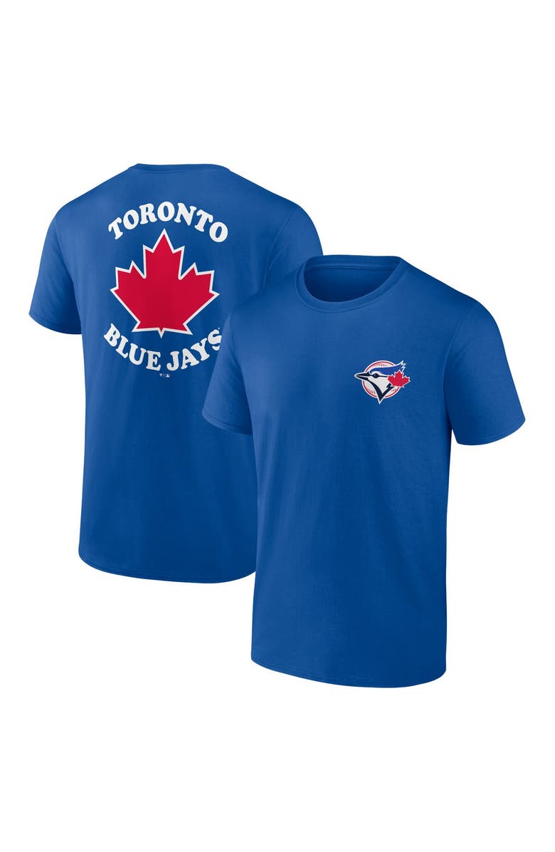FANATICS Men's Fanatics Branded Royal Toronto Blue Jays Iconic Bring It T-Shirt, Main, color, 