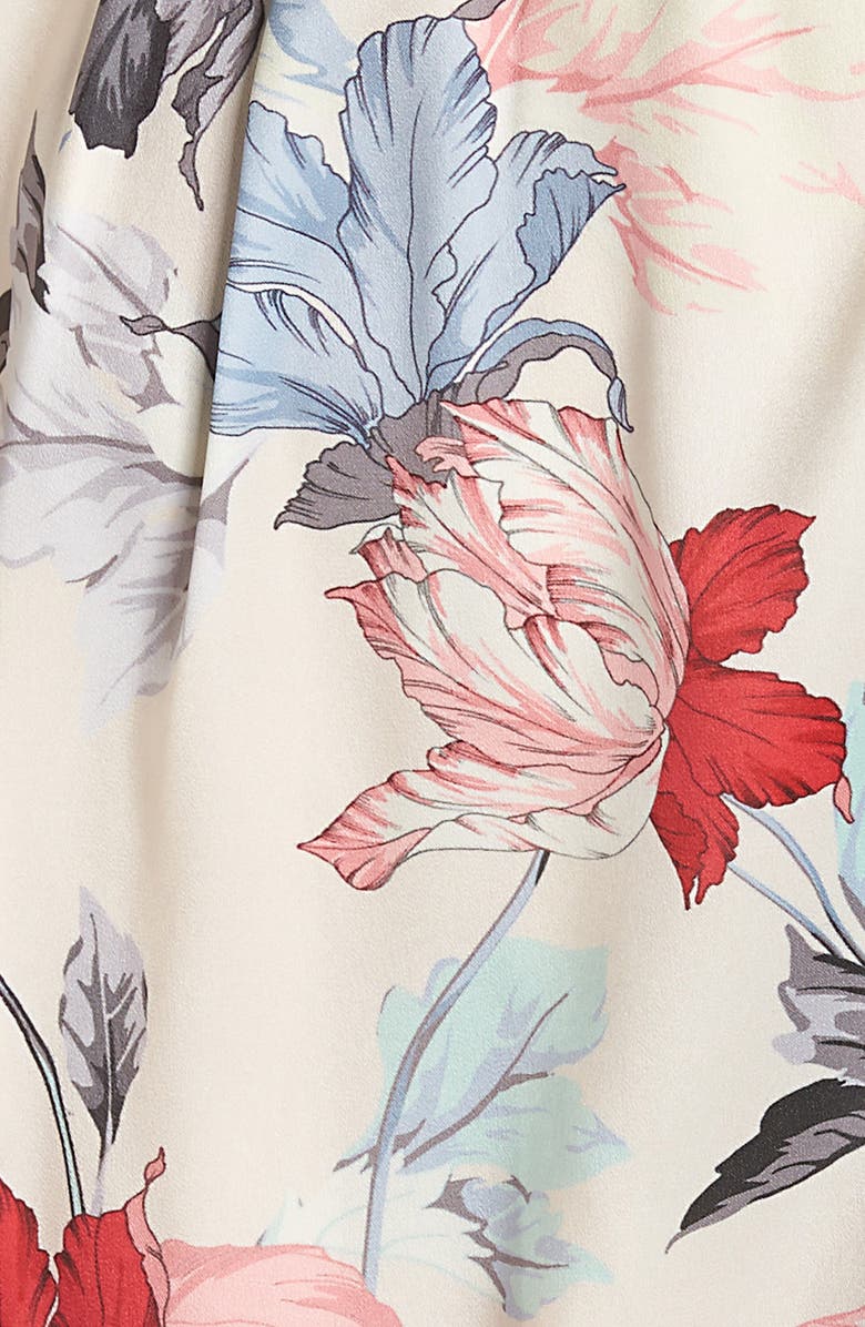 Palindrome Rebel Flower Robe, Alternate, color, 