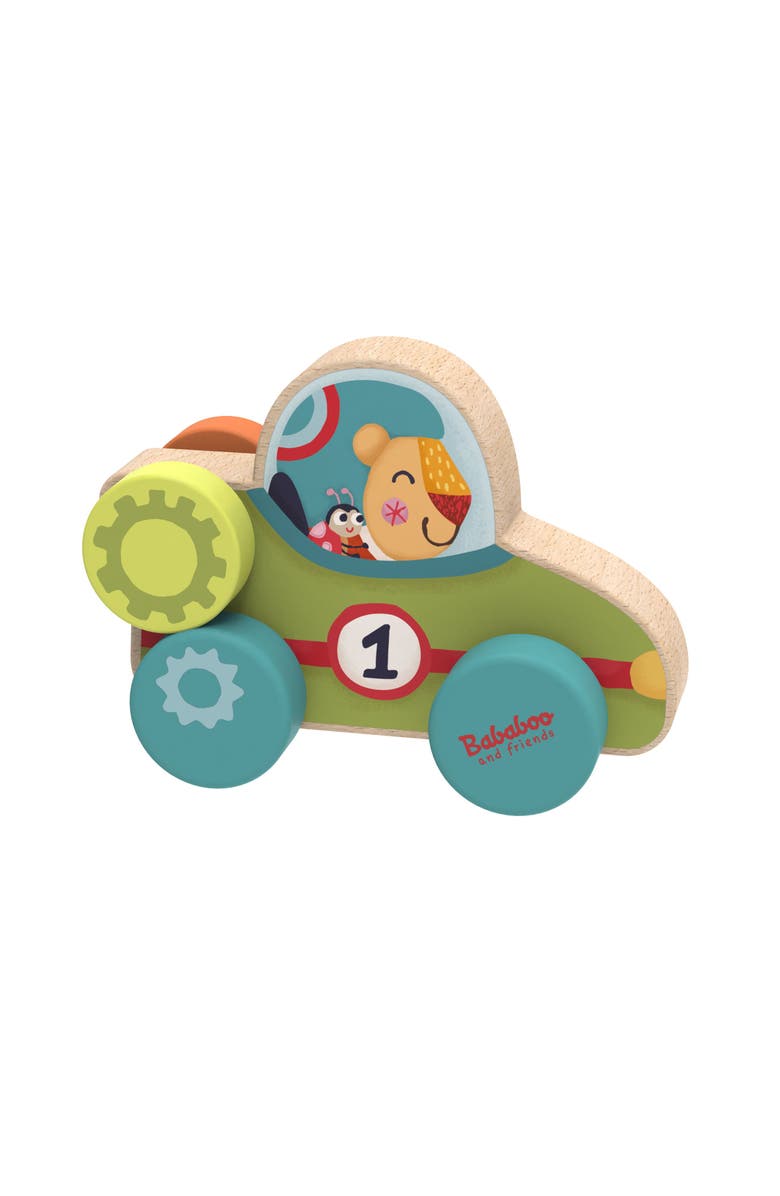 Bababoo and friends<sup>®</sup> Lion Bababoo Racecar My First Car, Alternate, color, Turquoise