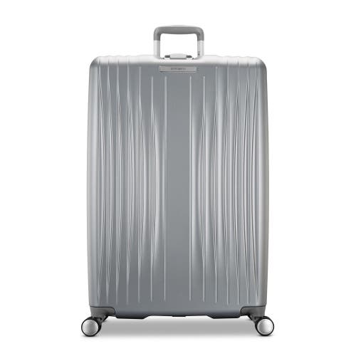 Samsonite Opto 3 Hardside 2 Piece Set (co/lg) Spinner Luggage In Silver