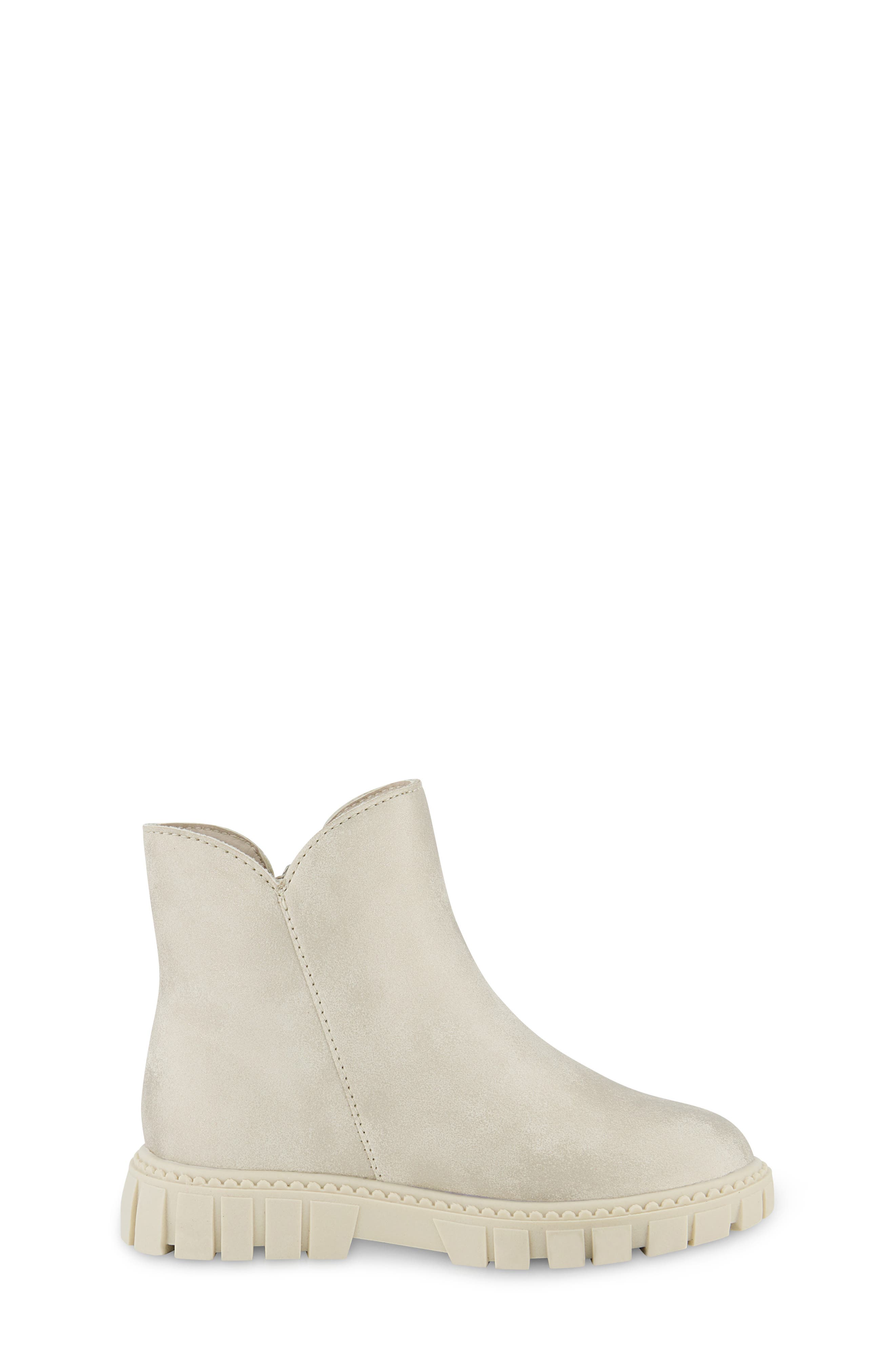 DKNY Kids' Carrie Justina Lug Boot, Alternate, color, Champagne