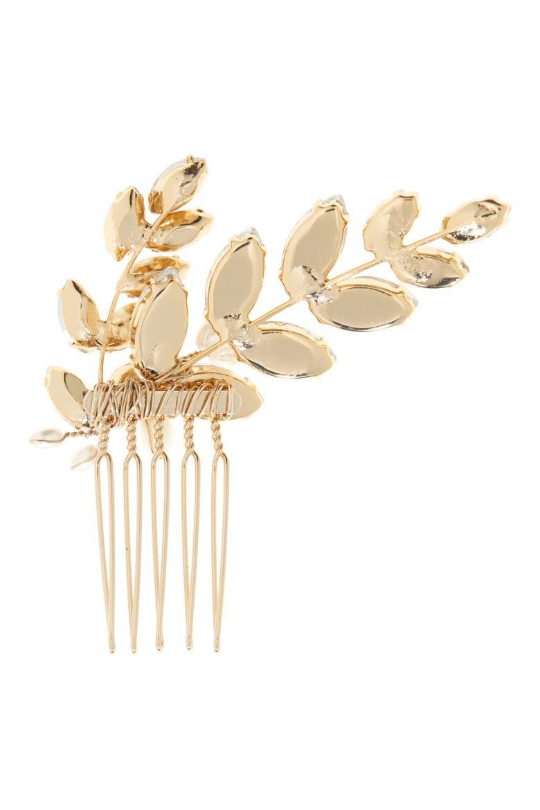 Raquel Comb (Nordstrom Exclusive), Alternate, color, GOLD