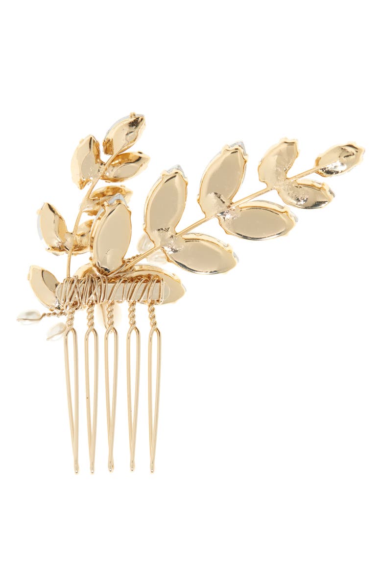 Brides & Hairpins Raquel Comb, Alternate, color, Gold