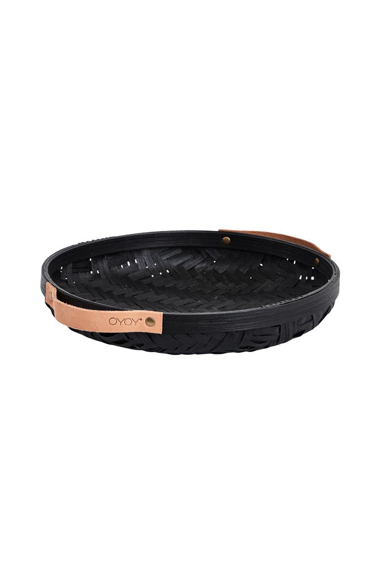 OYOY Sporta Bread Basket, Main, color, Black