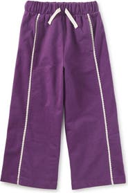 Tea Collection Lace Trim Track Pants