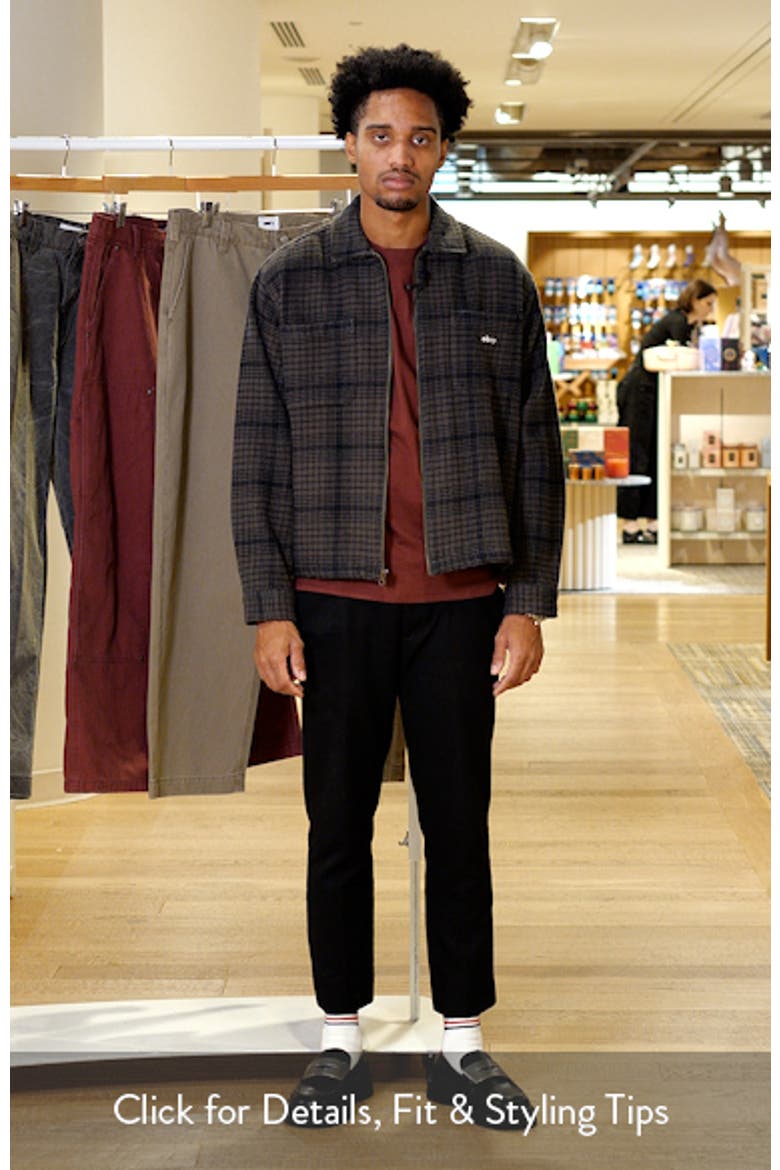 Parker Cotton Zip-Up Shirt Jacket (Men) | Nordstrom