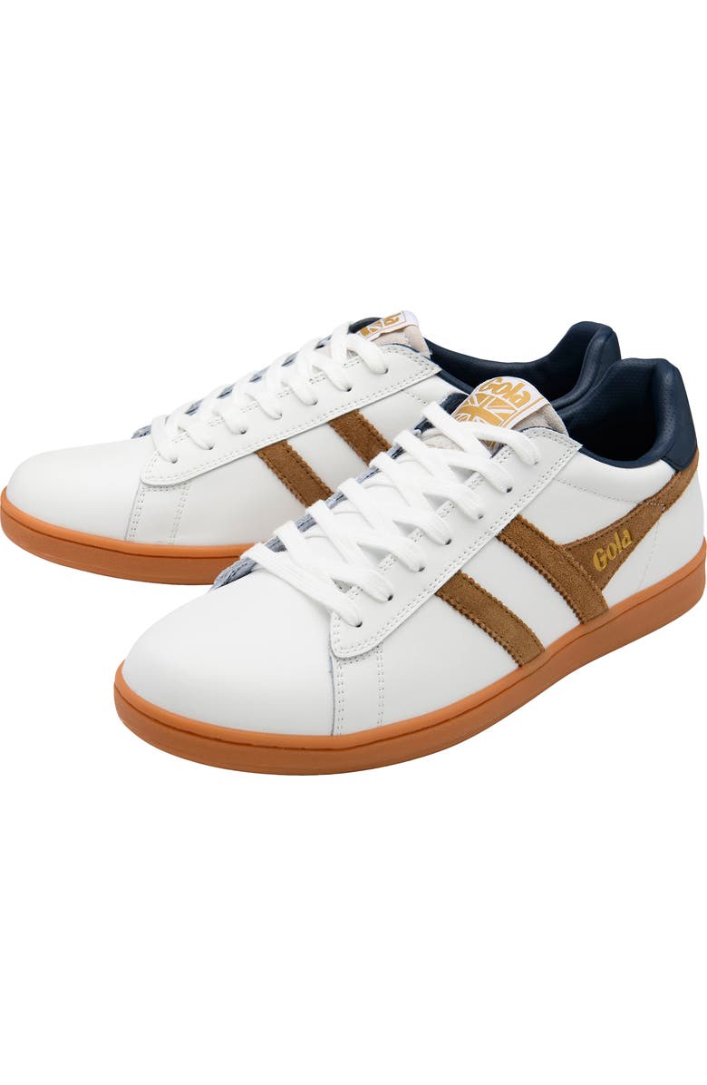 Gola Equipe II Sneaker, Alternate, color, White/ Tobacco/ Navy