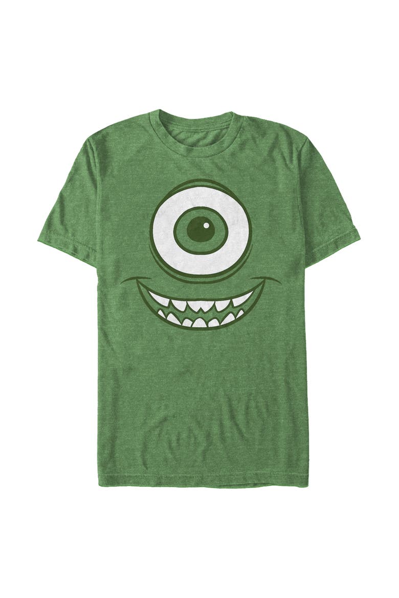 Men's Monsters Inc Mike Wazowski Eye T-Shirt, Main, color, Kelly Heather