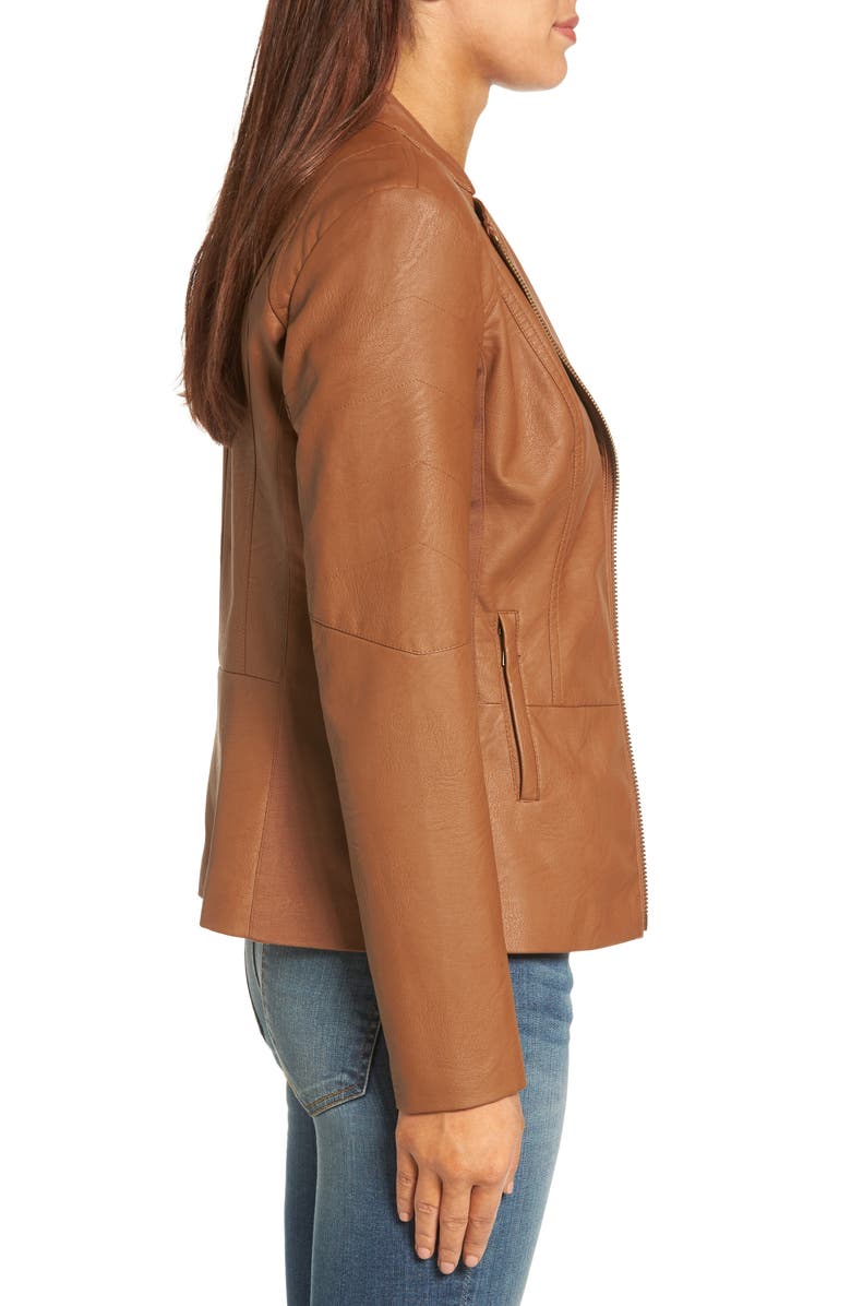 KUT from the Kloth Aniya Faux Leather Jacket, Alternate, color, 