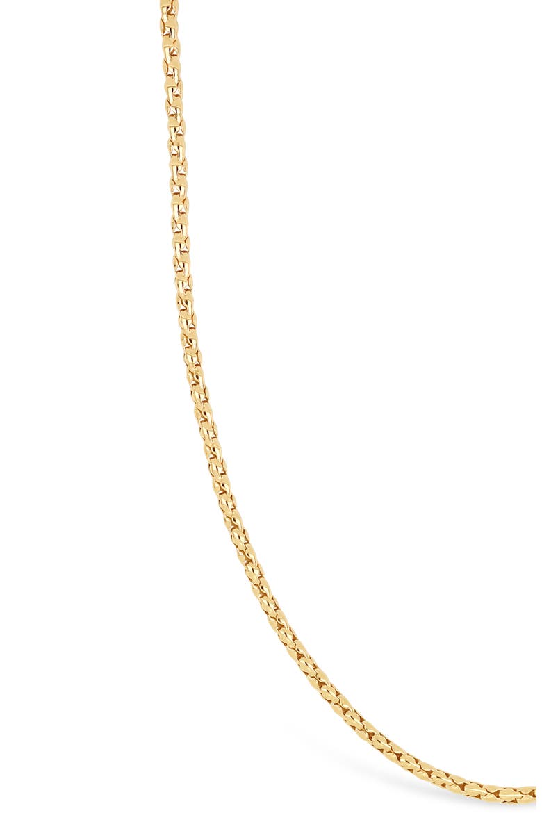 14K Gold Disc Link Chain Necklace (Online Trunk Show), Alternate, color, 14K YELLOW GOLD