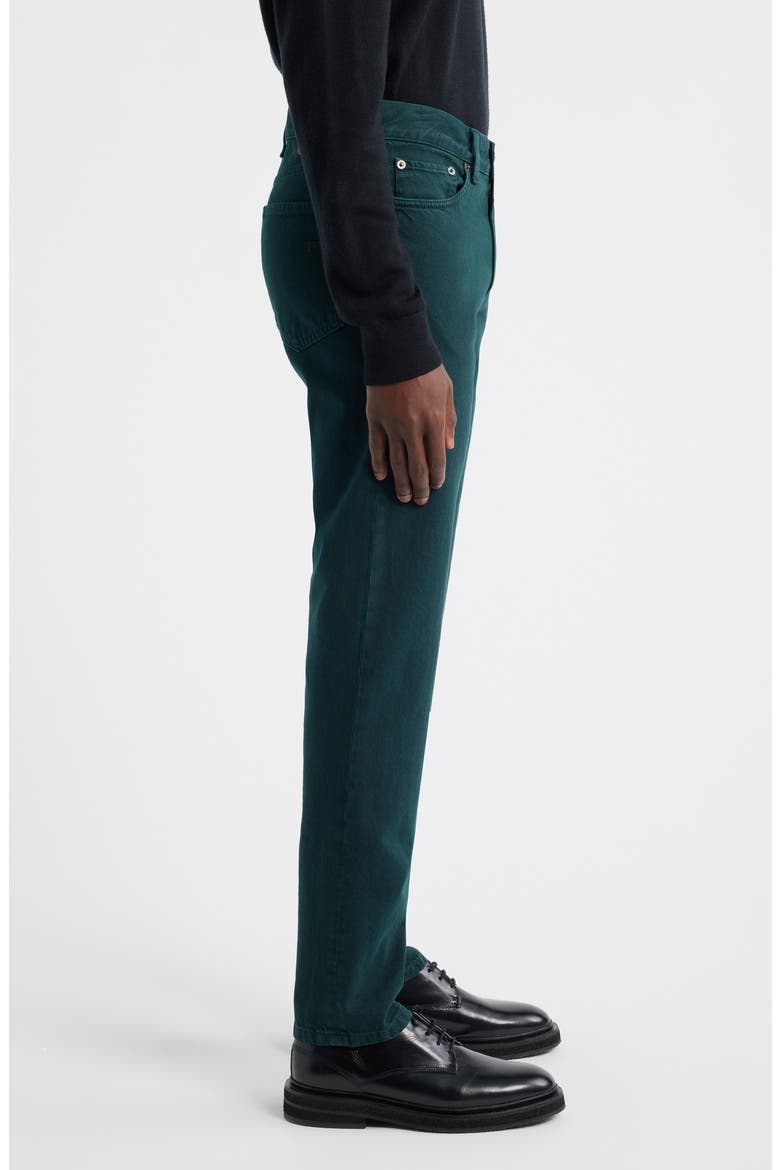 Roccia City Fit Jeans, Alternate, color, DARK GREEN