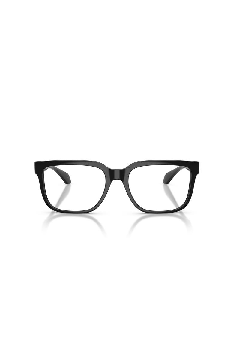 Versace 55mm Square optical glasses, Alternate, color, Black
