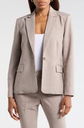 Amanda & Chelsea Oversize Heathered Blazer