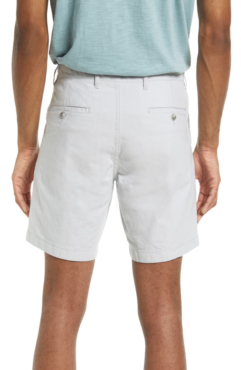 Nordstrom Cotton Stretch Chambray Shorts, Alternate, color,