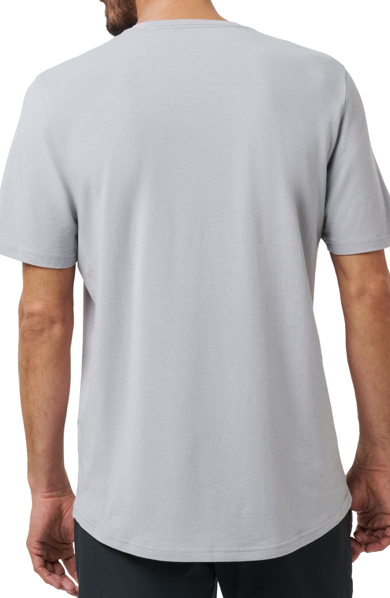 TravisMathew Cloud Crewneck T-Shirt, Alternate, color, Heather Sleet